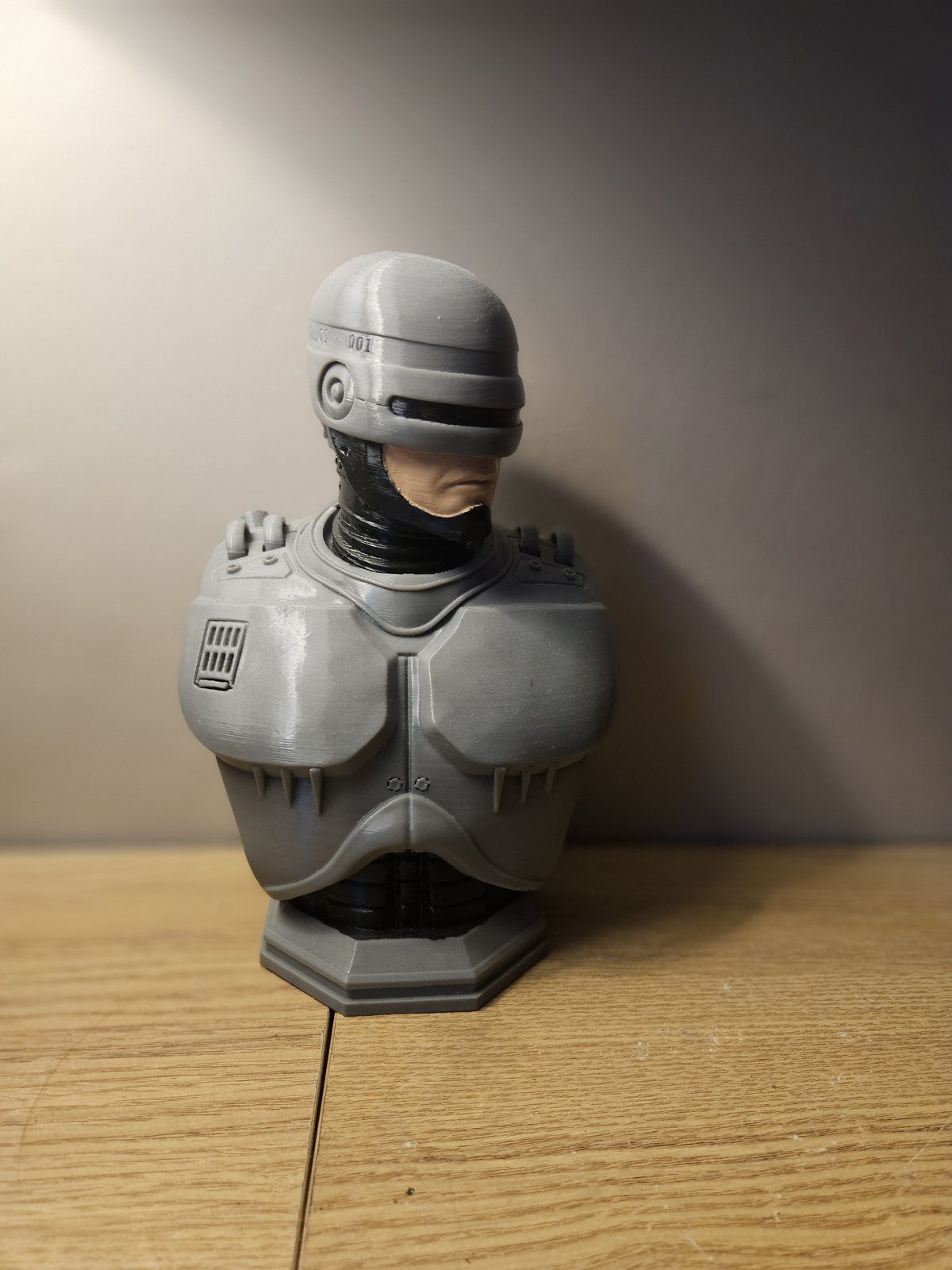Robocop bust — large detailed 3D print