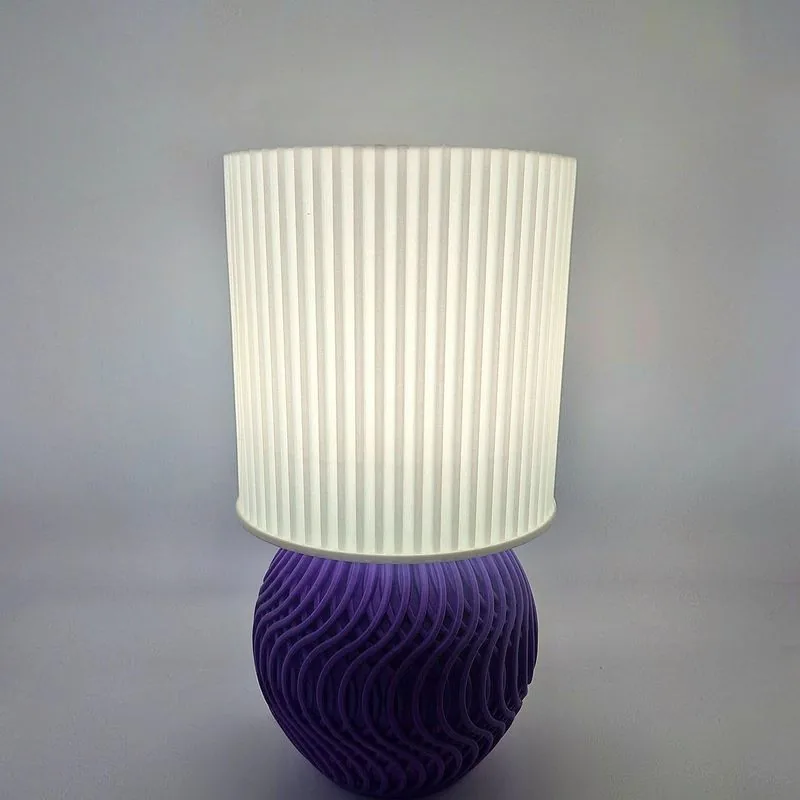 Two-colour printed Hikari lamp made by Hark Tech