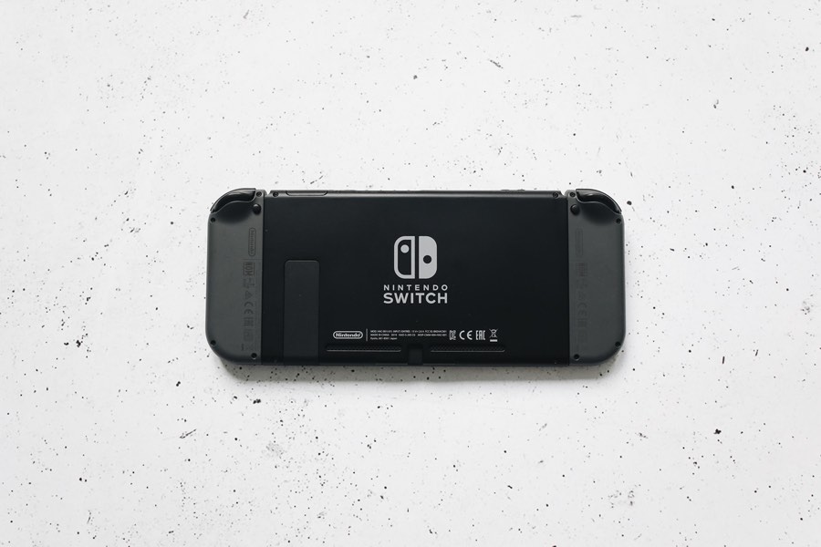 Nintendo Switch with Joy-Con controllers