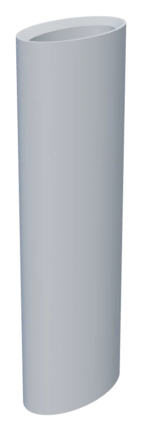 3D render of the PETG extension component printed for CEEQ Design