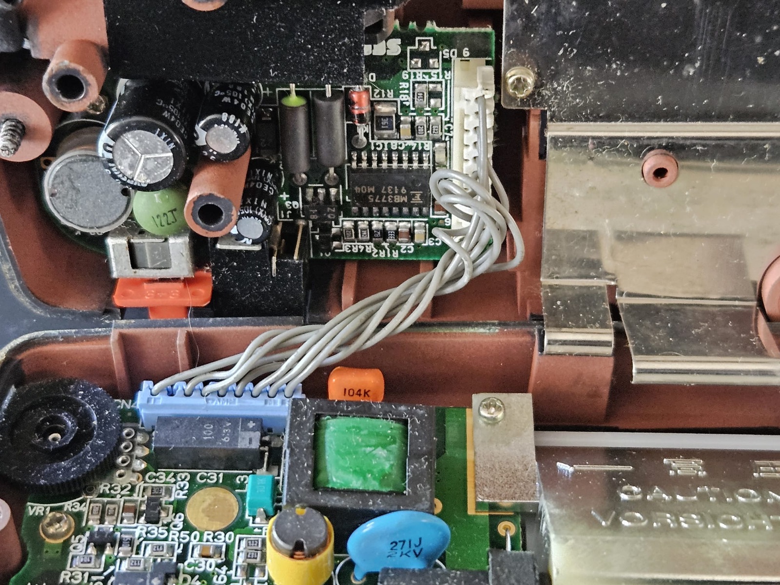 The Game Gear power board